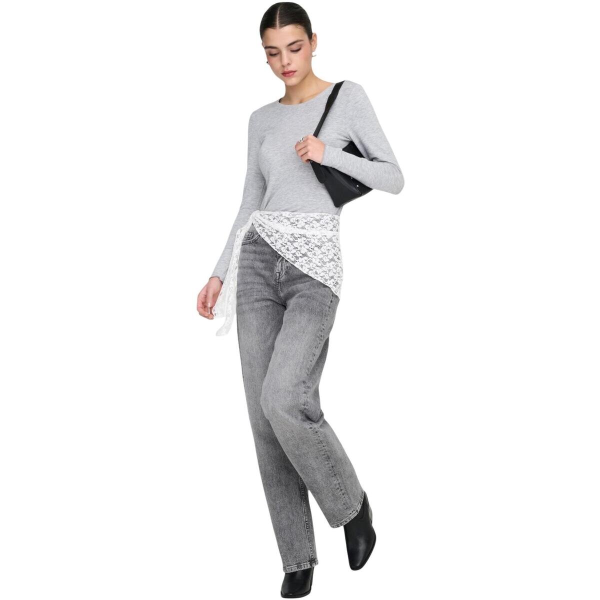 Jacqueline De Yong Îmbracaminte JDYBAILEY HW BARREL JEANS MG DNM 15379792
