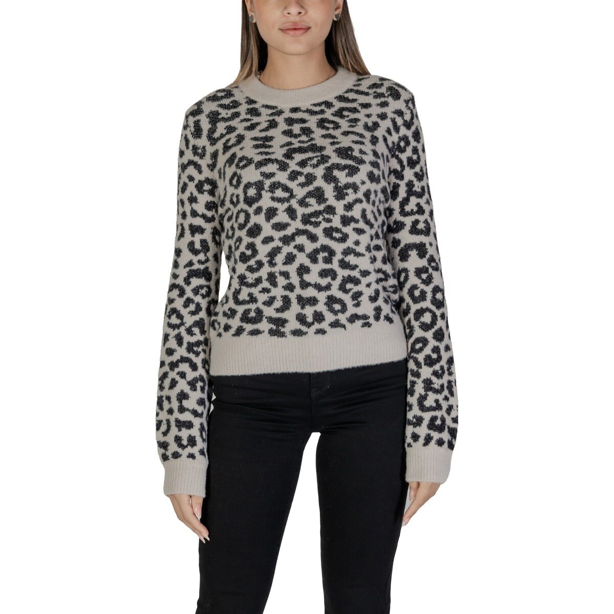 Jacqueline De Yong Îmbracaminte JDYLORRAINE ANIMAL L/S PULLOVER KNT 15292890