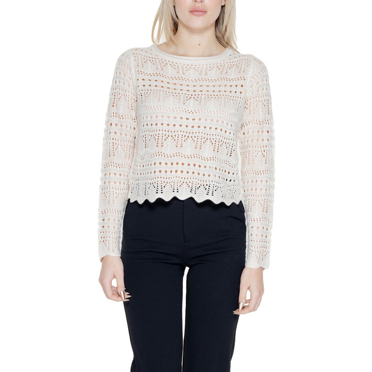 Jacqueline De Yong Îmbracaminte JDYSUN LAY L/S BOATNECK KNT NOOS 15287384