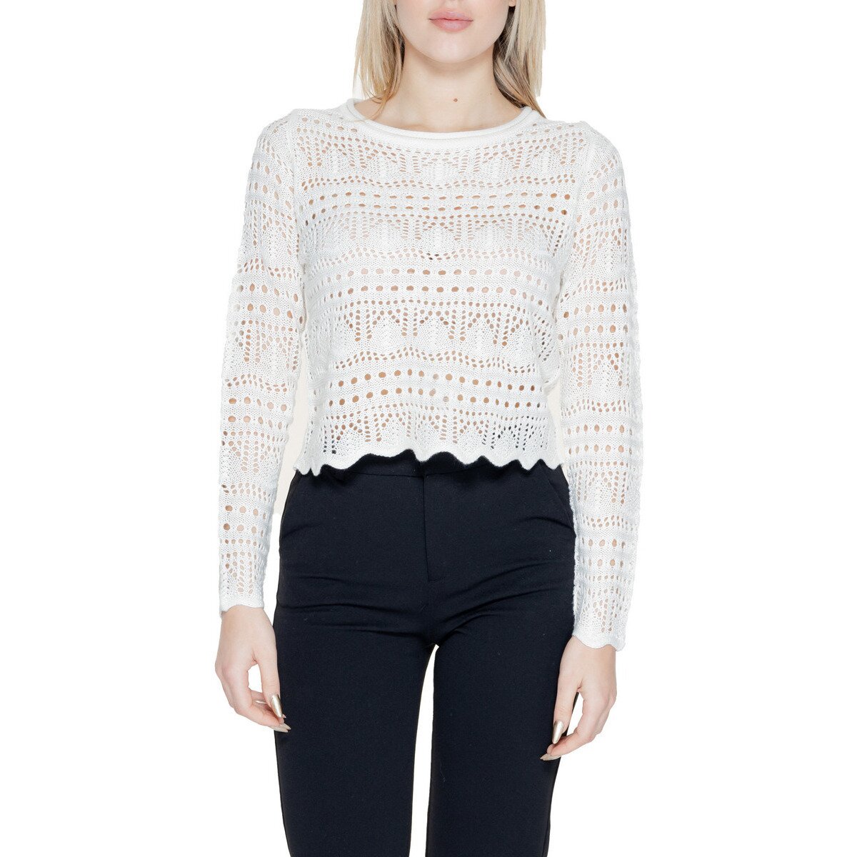 Jacqueline De Yong Îmbracaminte JDYSUN LAY L/S BOATNECK KNT NOOS 15287384