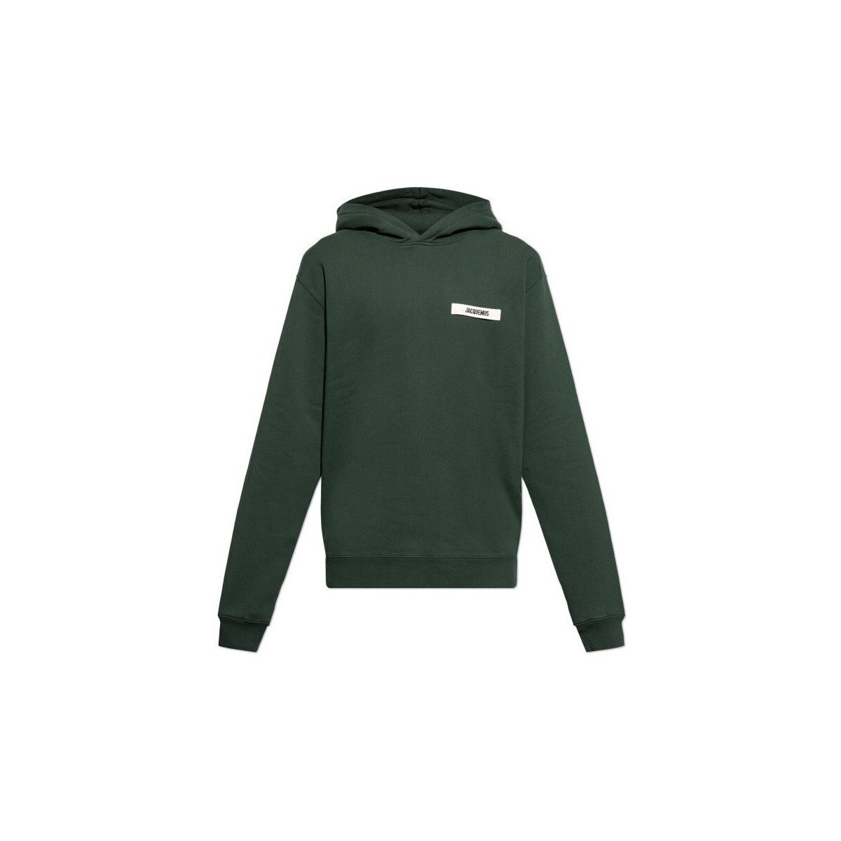 Jacquemus Îmbracaminte LE HOODIE LE GROS GRAIN DARK GREEN