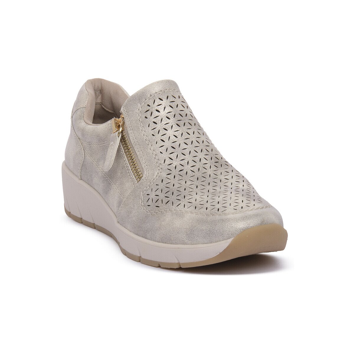 Jana Pantofi BEIGE GOLD