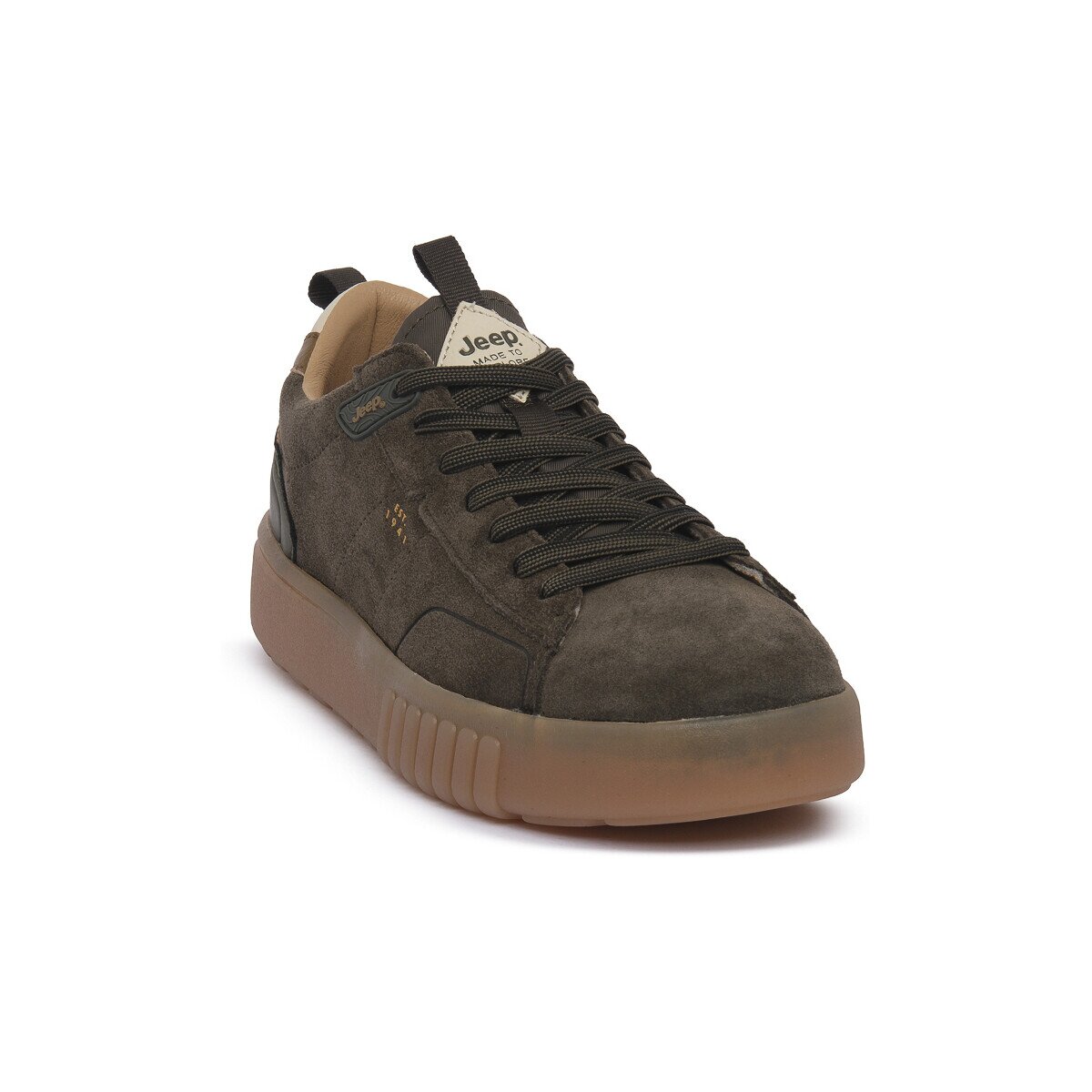 Jeep Pantofi 282 ROCKS SUEDE FOREST GREEN