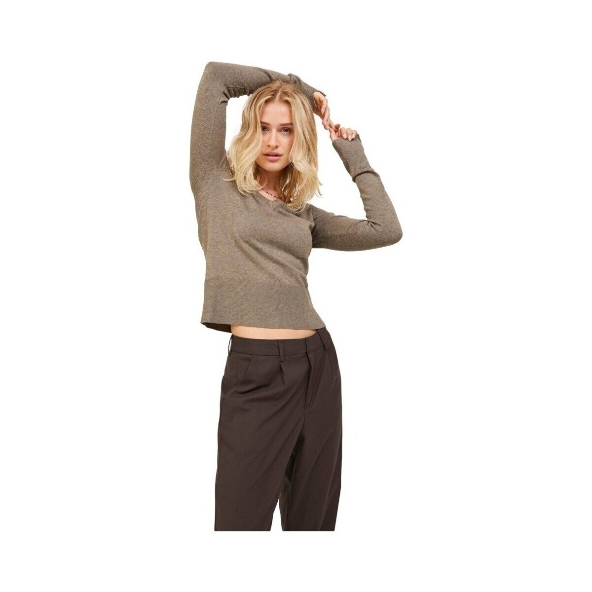 JJXX Îmbracaminte Knit Aretha L/S - Brindle