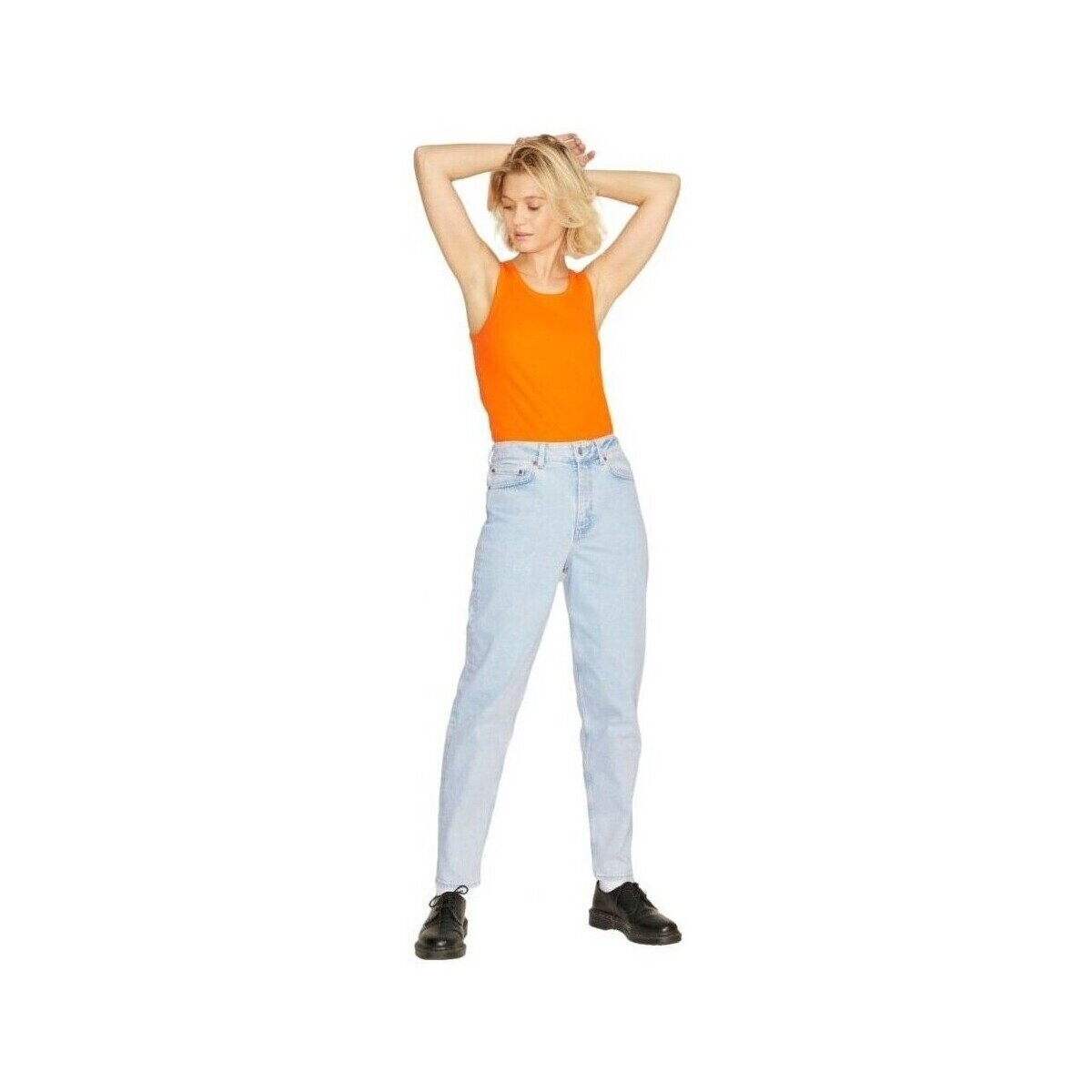 JJXX Îmbracaminte Lisbon Mom Jeans - Light Blue Denim
