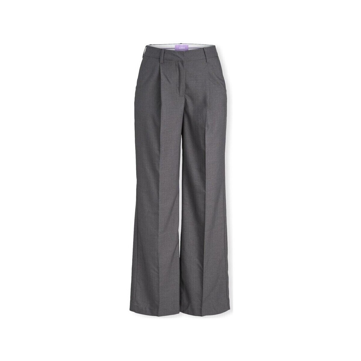 JJXX Îmbracaminte Noos Ellis Wide Trousers - Dark Grey Melange