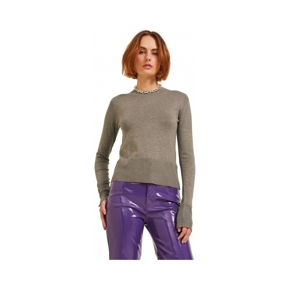 JJXX Îmbracaminte Noos Knit Lara L/S - Brindle