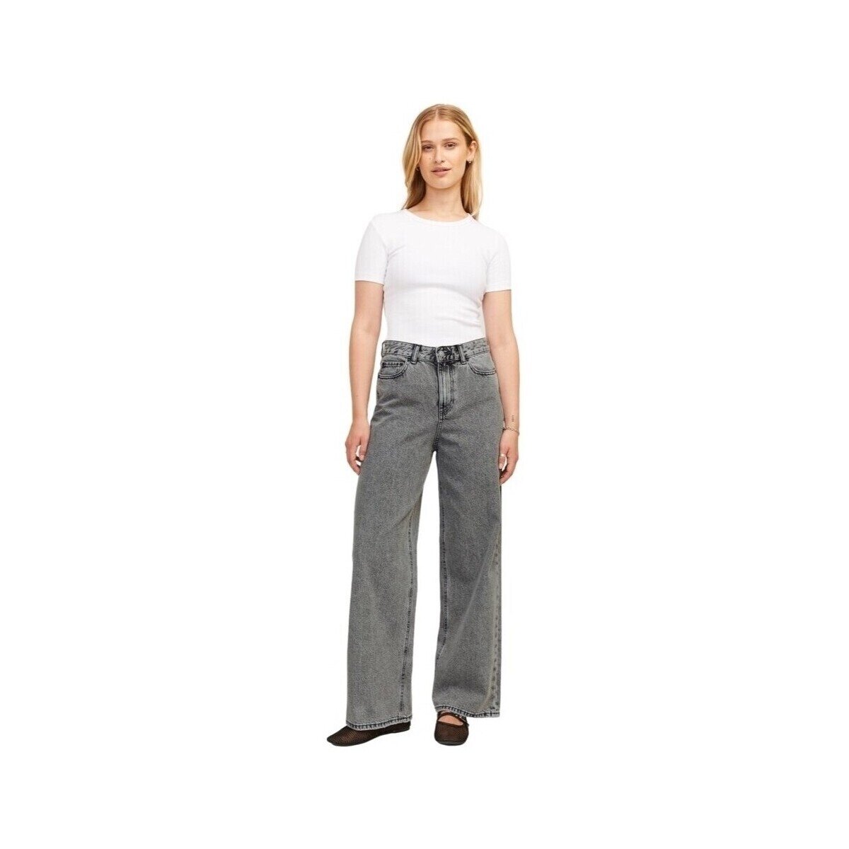 JJXX Îmbracaminte Noos Tokyo Wide Jeans - Grey Denim