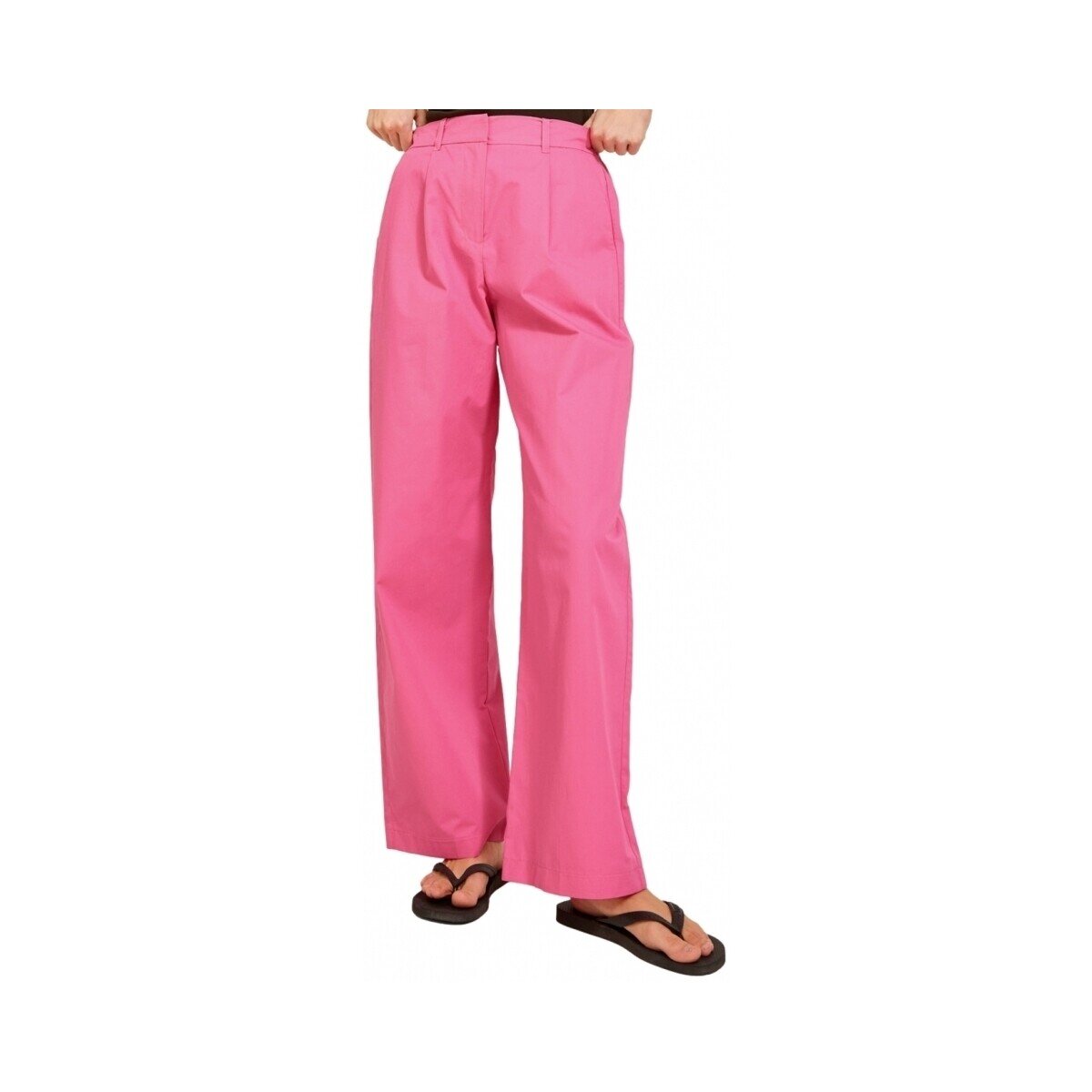 JJXX Îmbracaminte Pants Vigga Wide - Carmine Rose