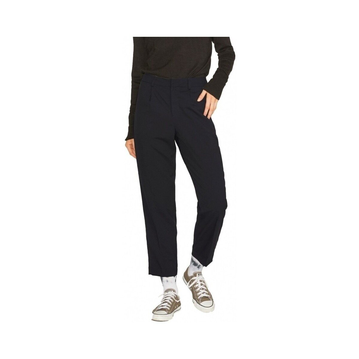 JJXX Îmbracaminte Trousers Chloe Regular - Black
