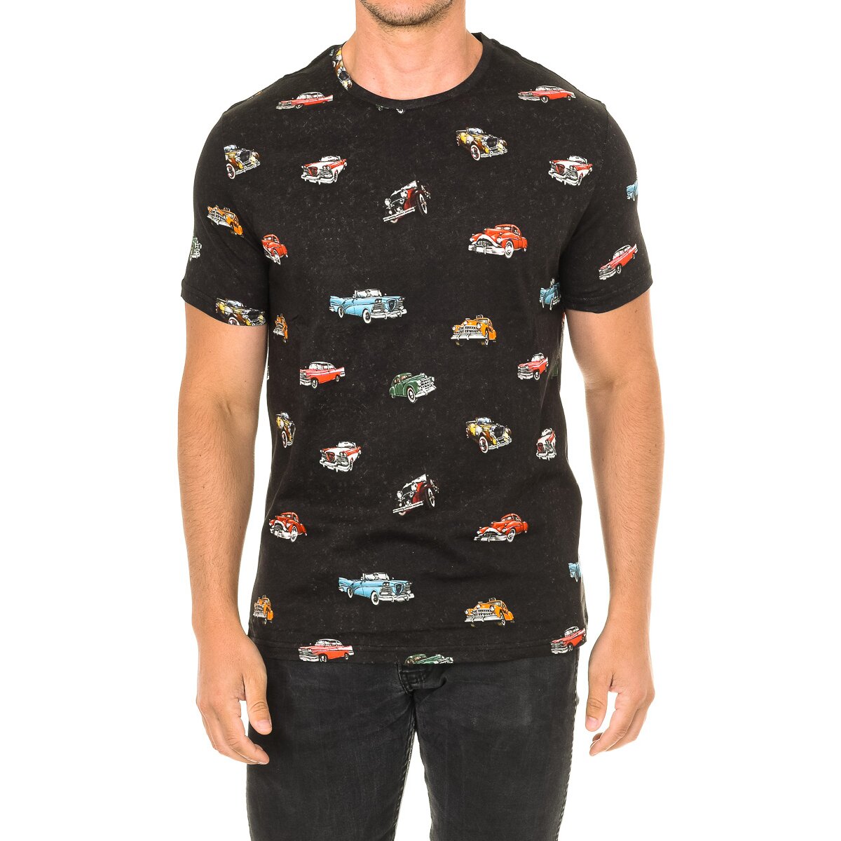 John Frank Îmbracaminte JFTD09-RETROCAR-MULTICOLOR