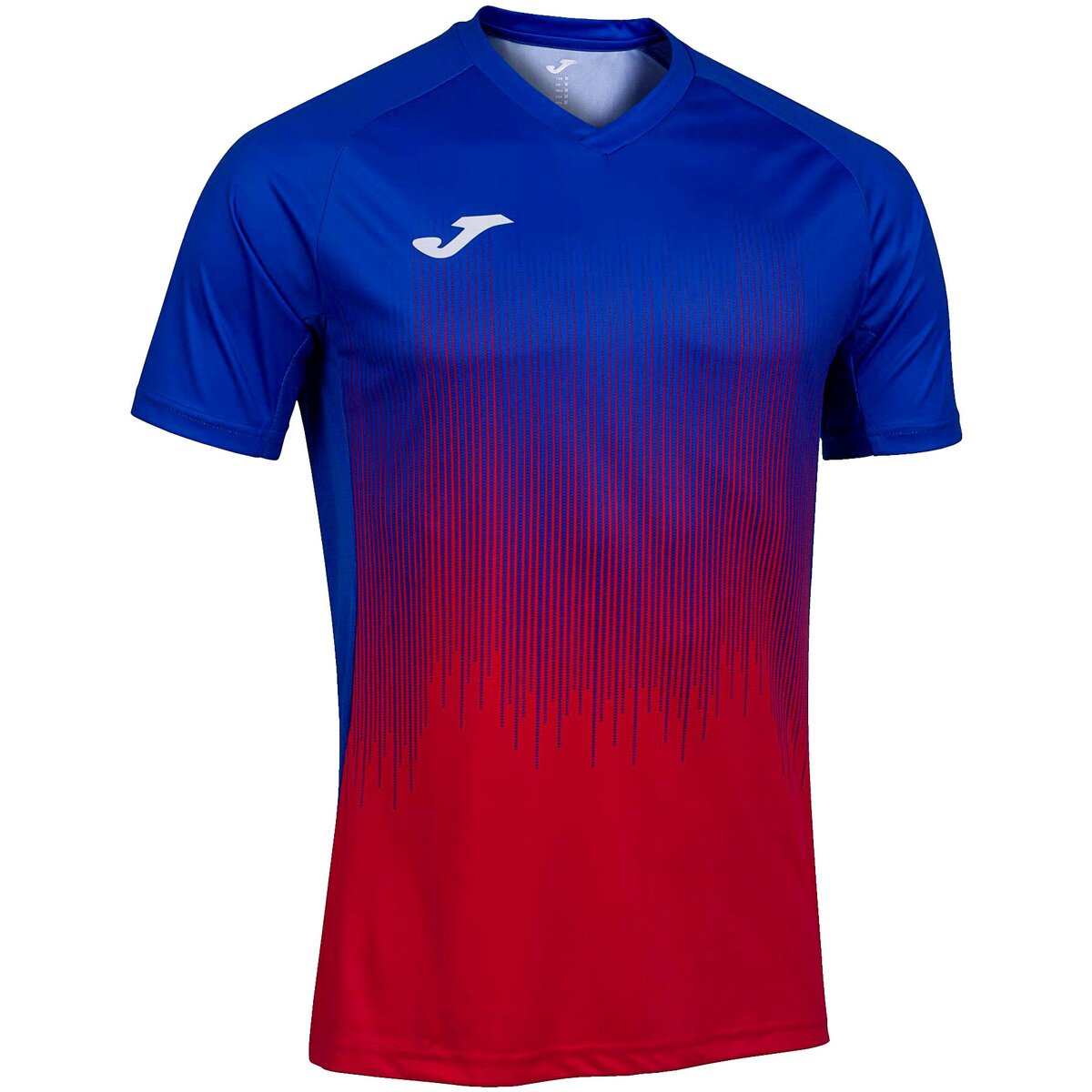 Joma Îmbracaminte Camiseta Manga Corta Tiger Iv Rojo Royal