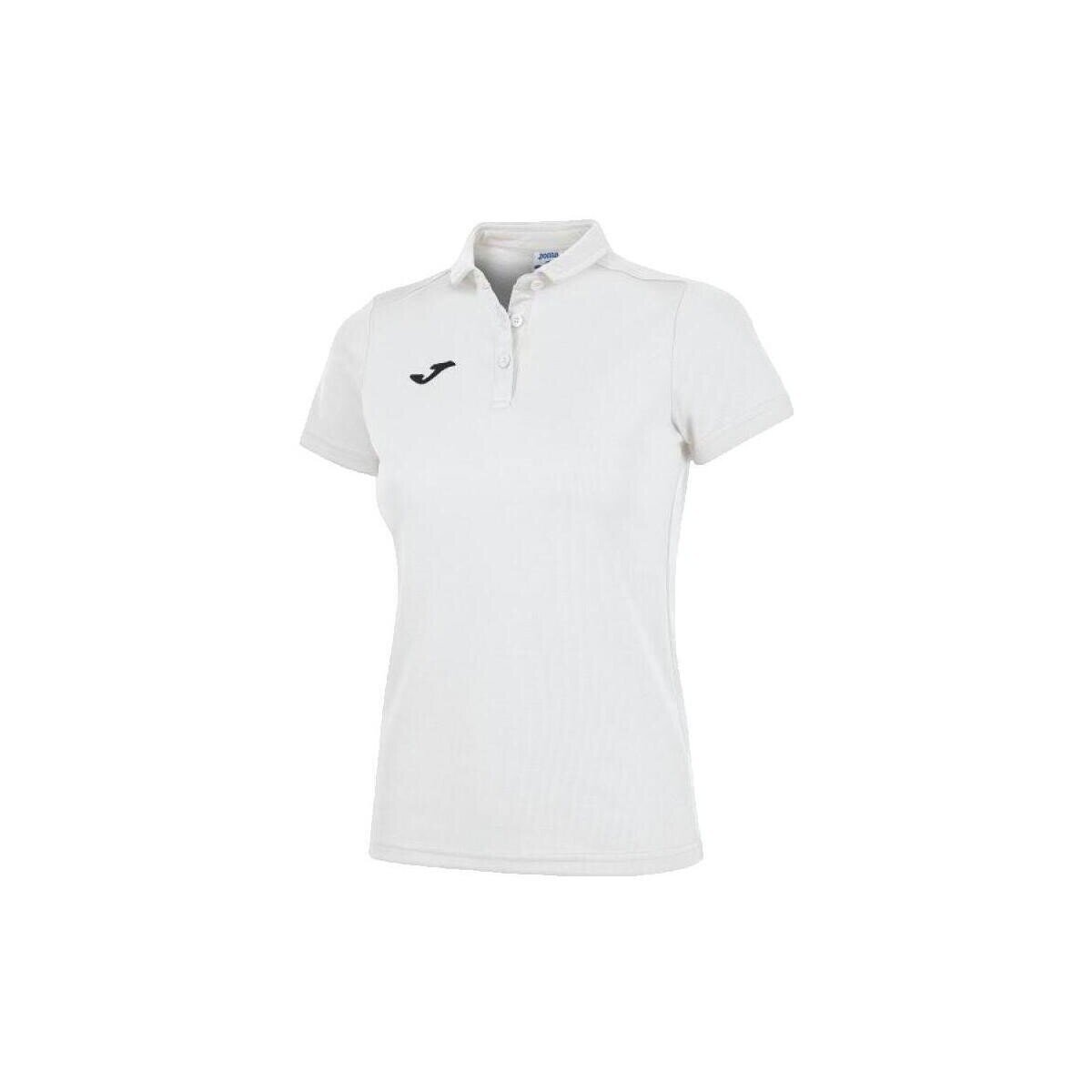 Joma Îmbracaminte Polo Hobby blanc manches courtes