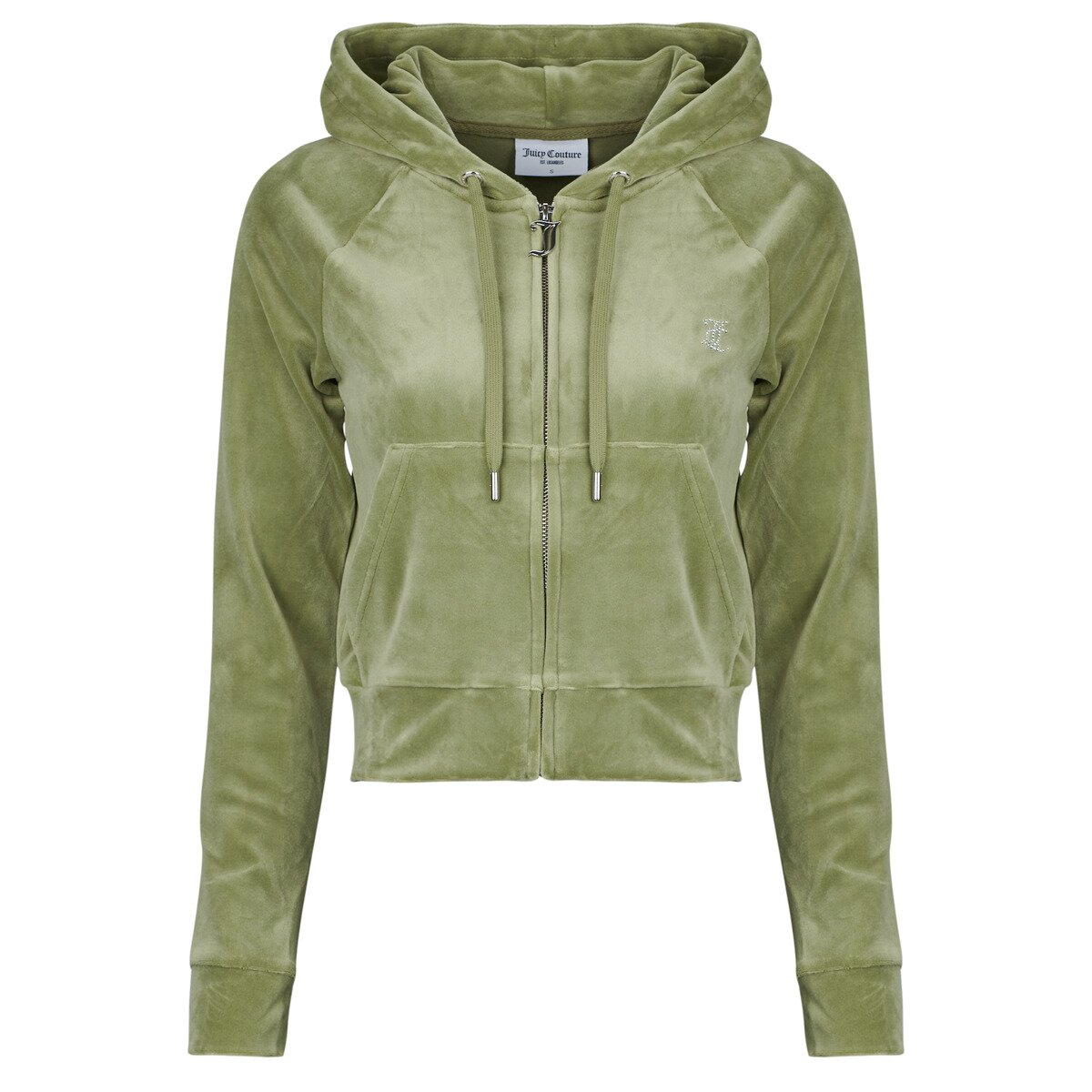 Juicy Couture Îmbracaminte Madison Classic Velour Hoodie With Juicy Logo