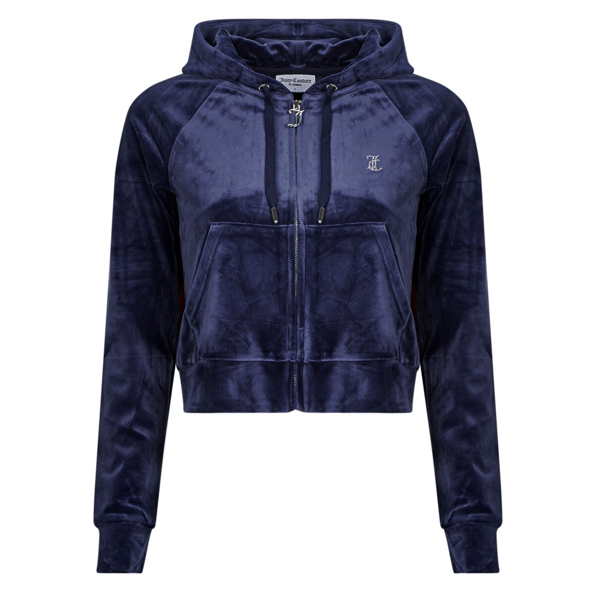 Juicy Couture Îmbracaminte Madison Classic Velour Hoodie With Juicy Logo
