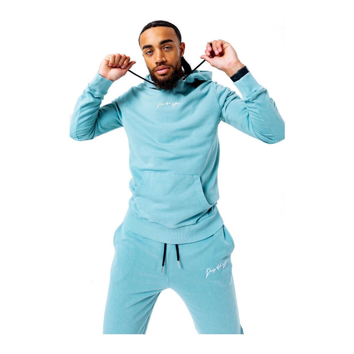 Justhype Ltd Îmbracaminte Acid Wash Hoody