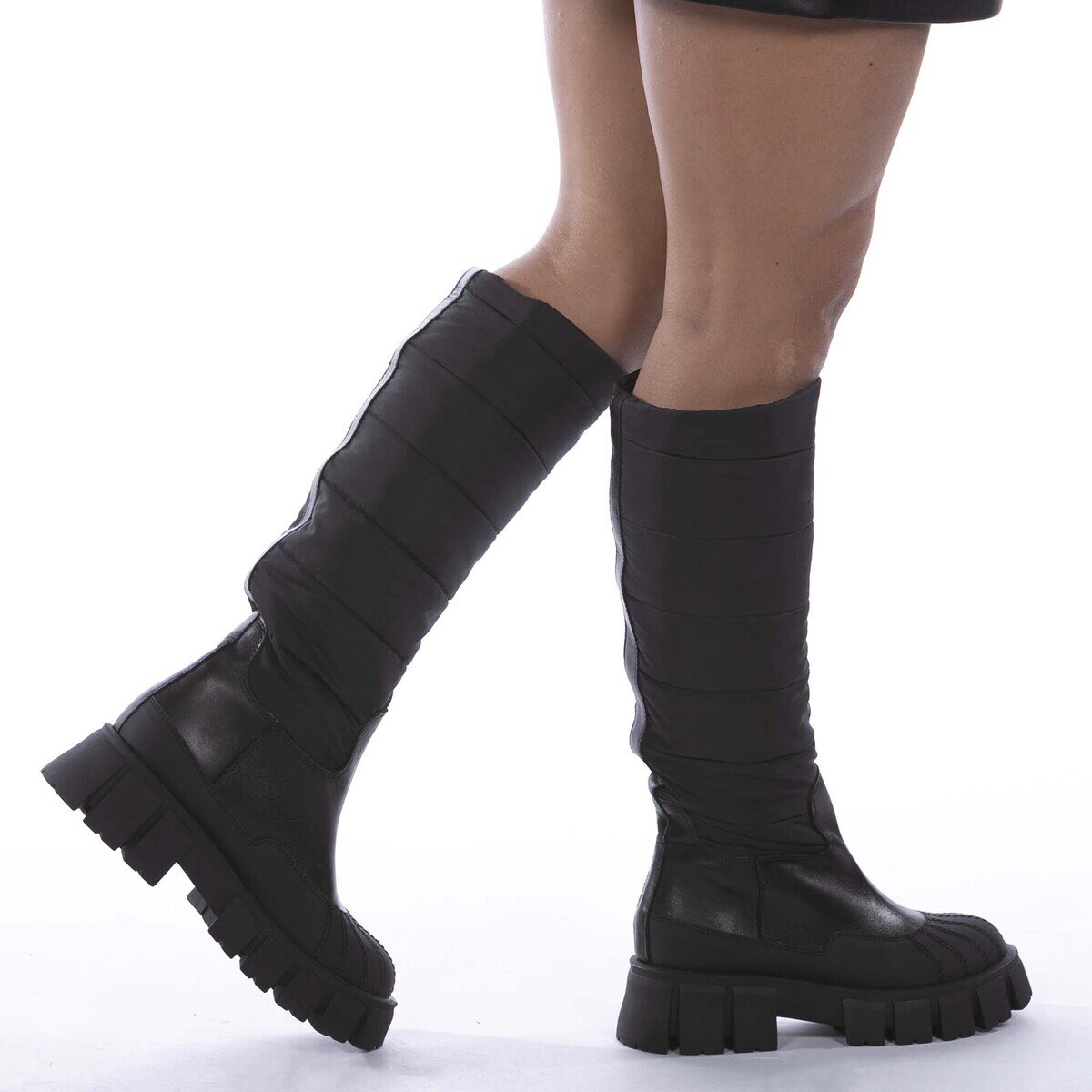 Kammi Pantofi Stivale Vitello