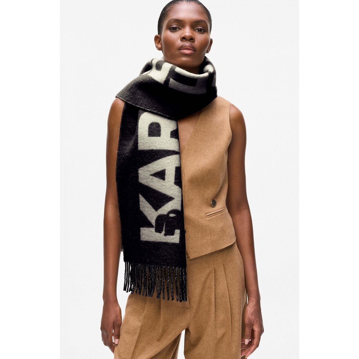 Karl Lagerfeld Accesorii textile K Essential Jkrd Woven Scarf