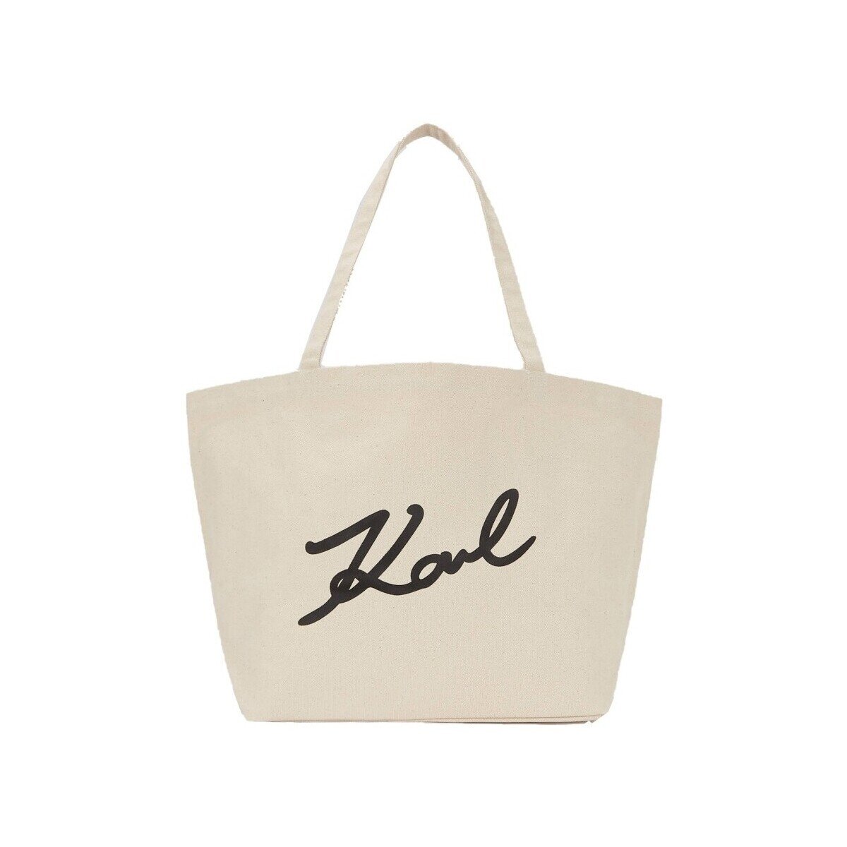 Karl Lagerfeld Genti A3w50108 K Signature Emb Canvas Sho