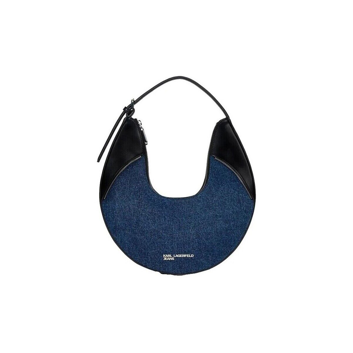 Karl Lagerfeld Genti B3w30197 Klj Rebel Hobo Bag Denim