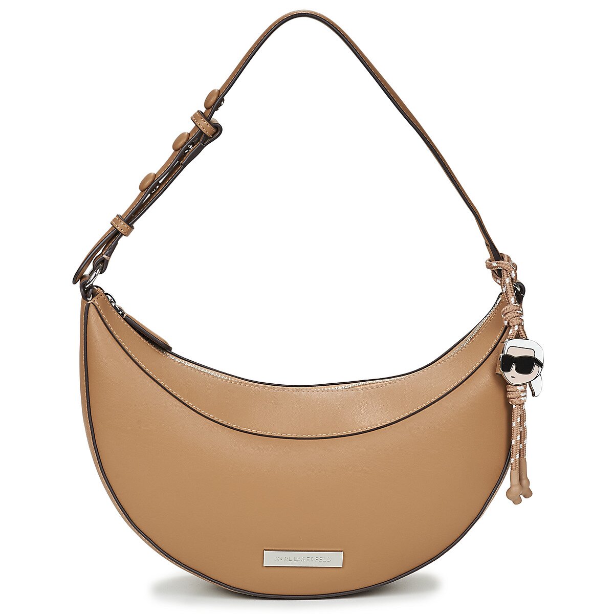 Karl Lagerfeld Genti IKON SMOOTH HALFMOON SHB