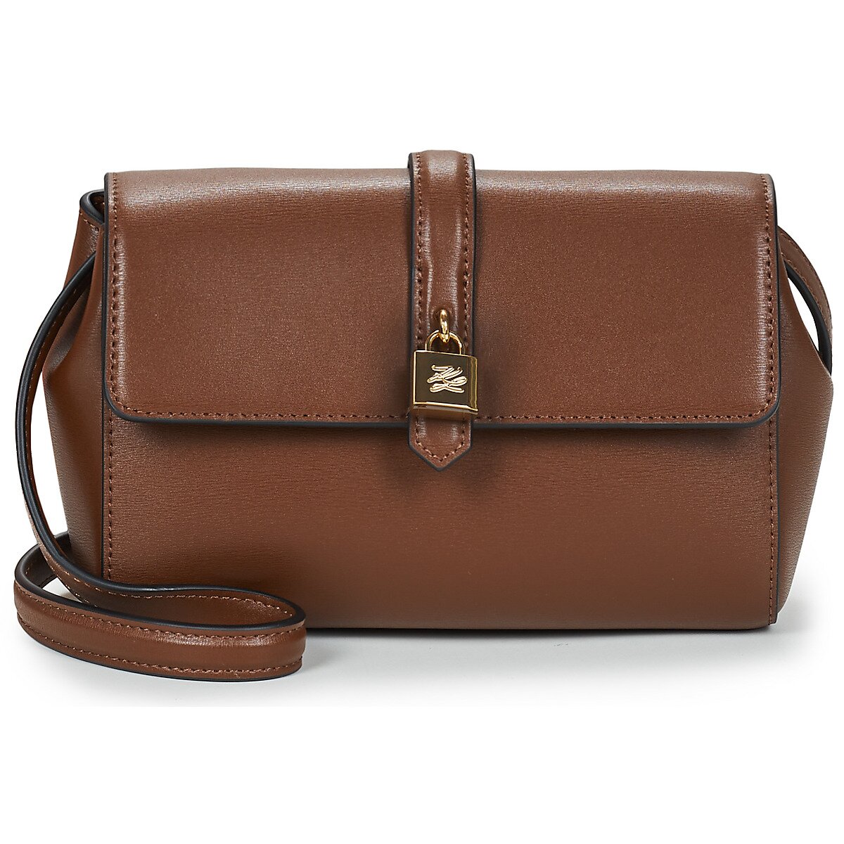 Karl Lagerfeld Genti K/AUTOGRAPH PADLOCK SM FLAP CB