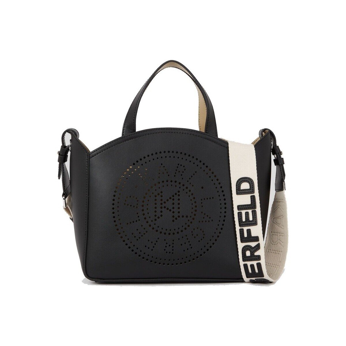 Karl Lagerfeld Genti K Circle Sm Tote Perforate