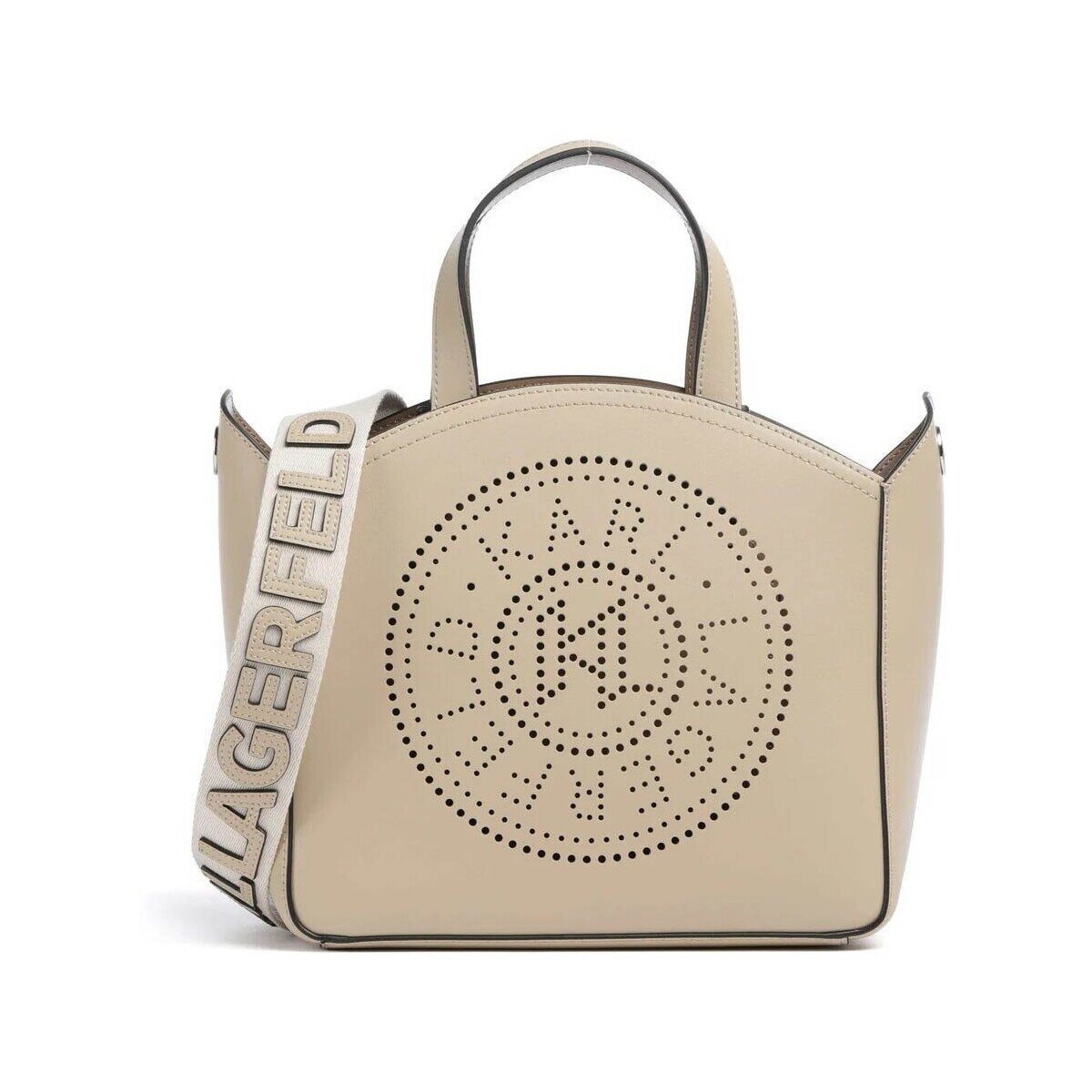 Karl Lagerfeld Genti K Circle Sm Tote Perforate