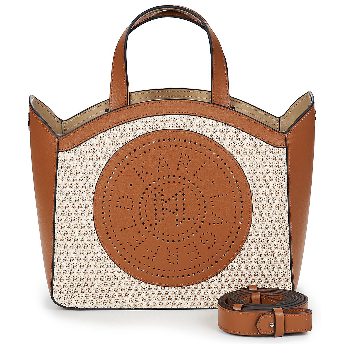 Karl Lagerfeld Genti K/CIRCLE SM TOTE RAFFIA MESH