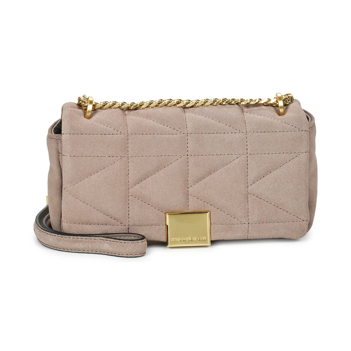 Karl Lagerfeld Genti K/KUILT SP SM CROSSBODY NUBUCK