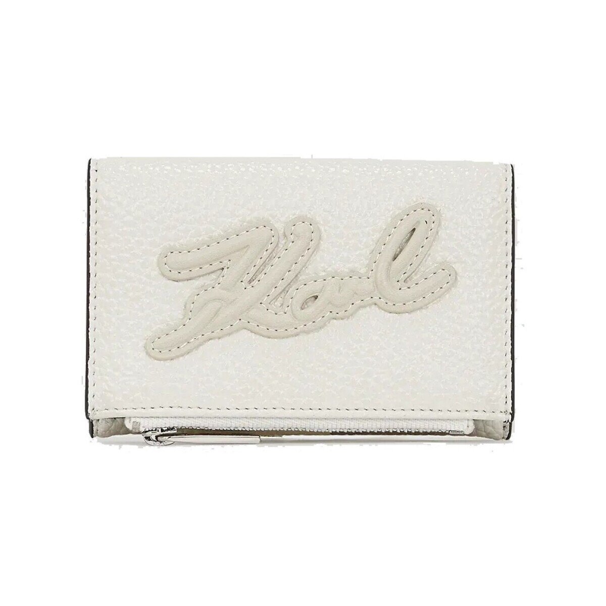 Karl Lagerfeld Genti K Skuare Sm Bf Wallet Grai