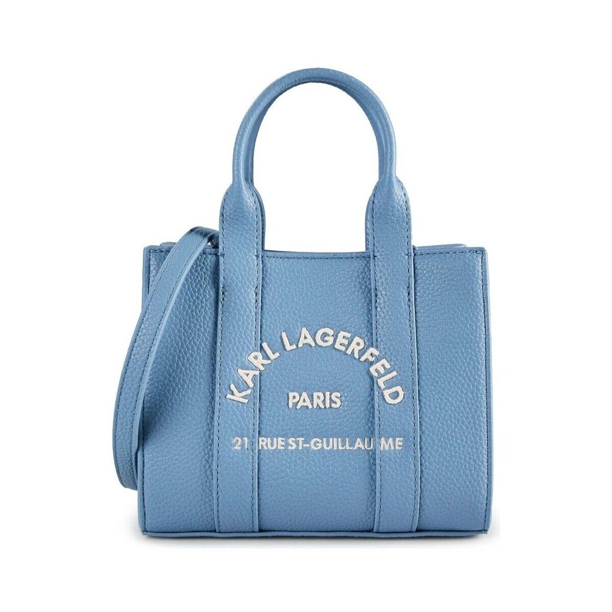 Karl Lagerfeld Genti Mn Square Tote Peb E