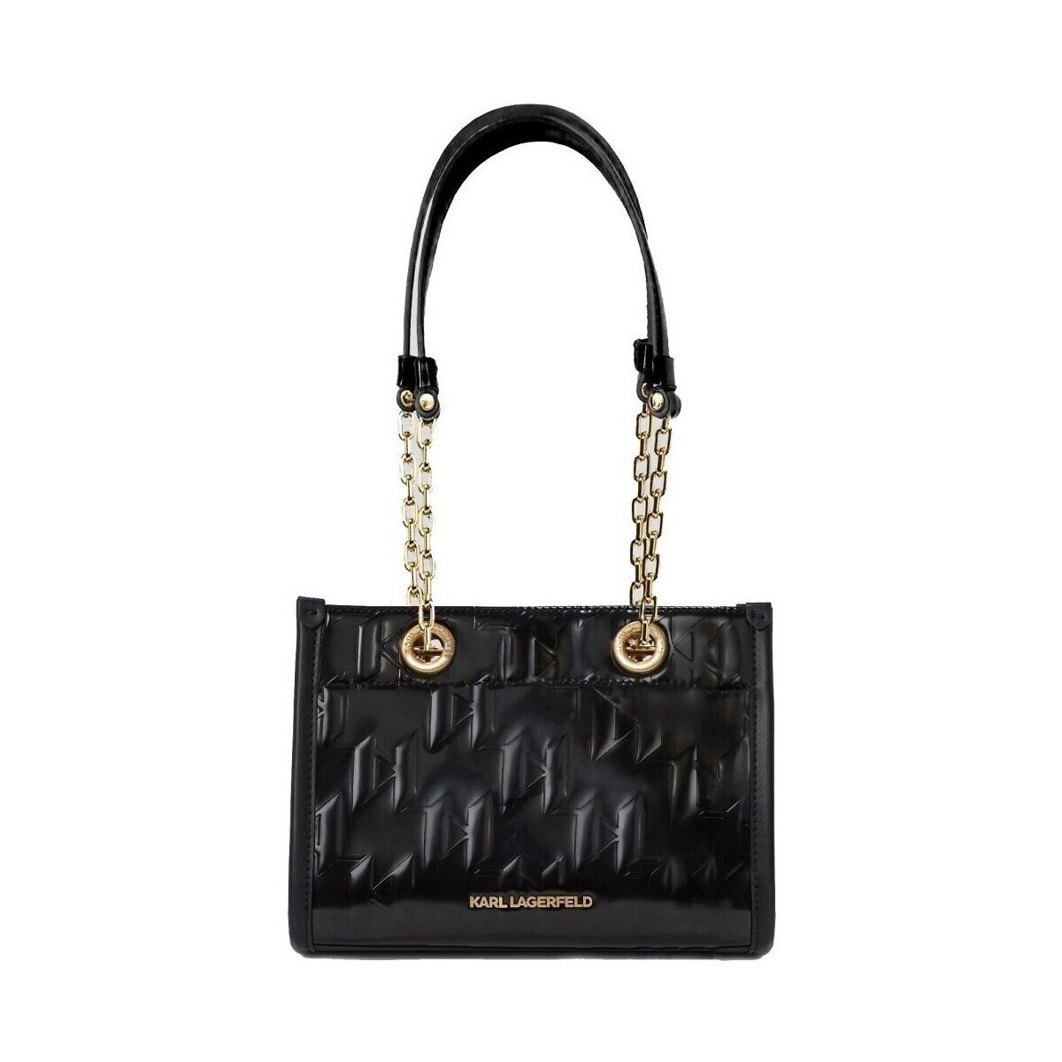 Karl Lagerfeld Genti Skuare Sp Shiny Mono Sm To
