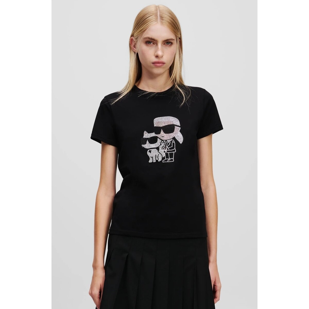 Karl Lagerfeld Îmbracaminte A1w17131 Ikon Rs Duo Tshirt