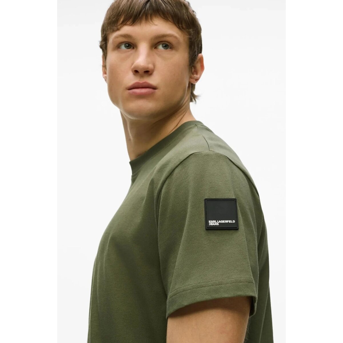 Karl Lagerfeld Îmbracaminte A3m17003 Klj Reg Rubber Patch Tee