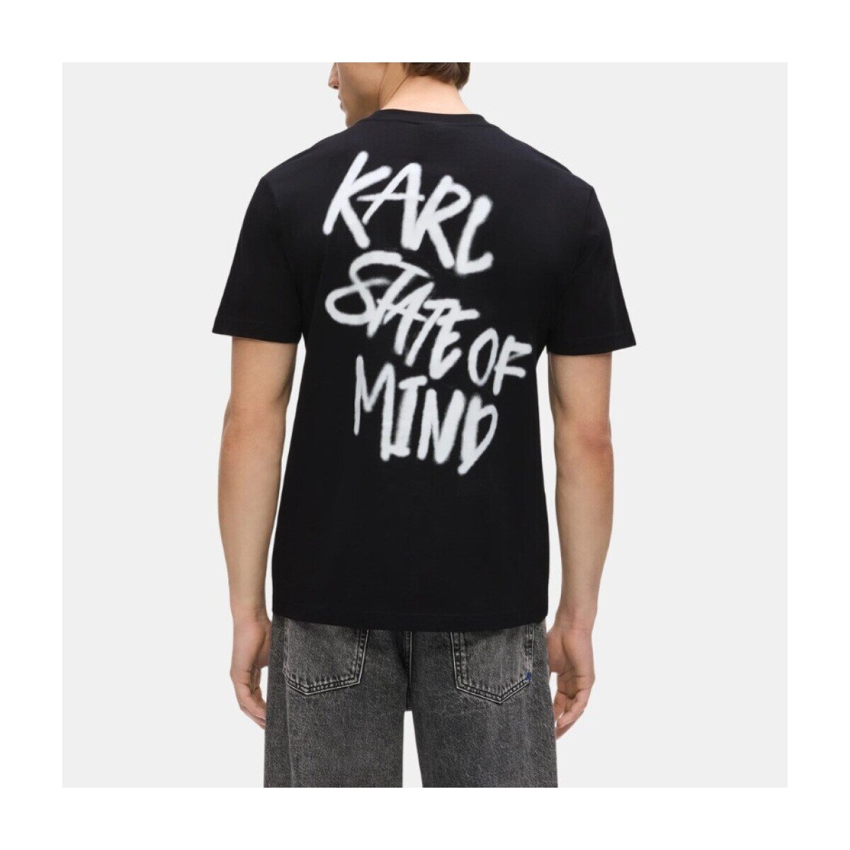 Karl Lagerfeld Îmbracaminte B3m17005 Klj Reg Karlism Tee