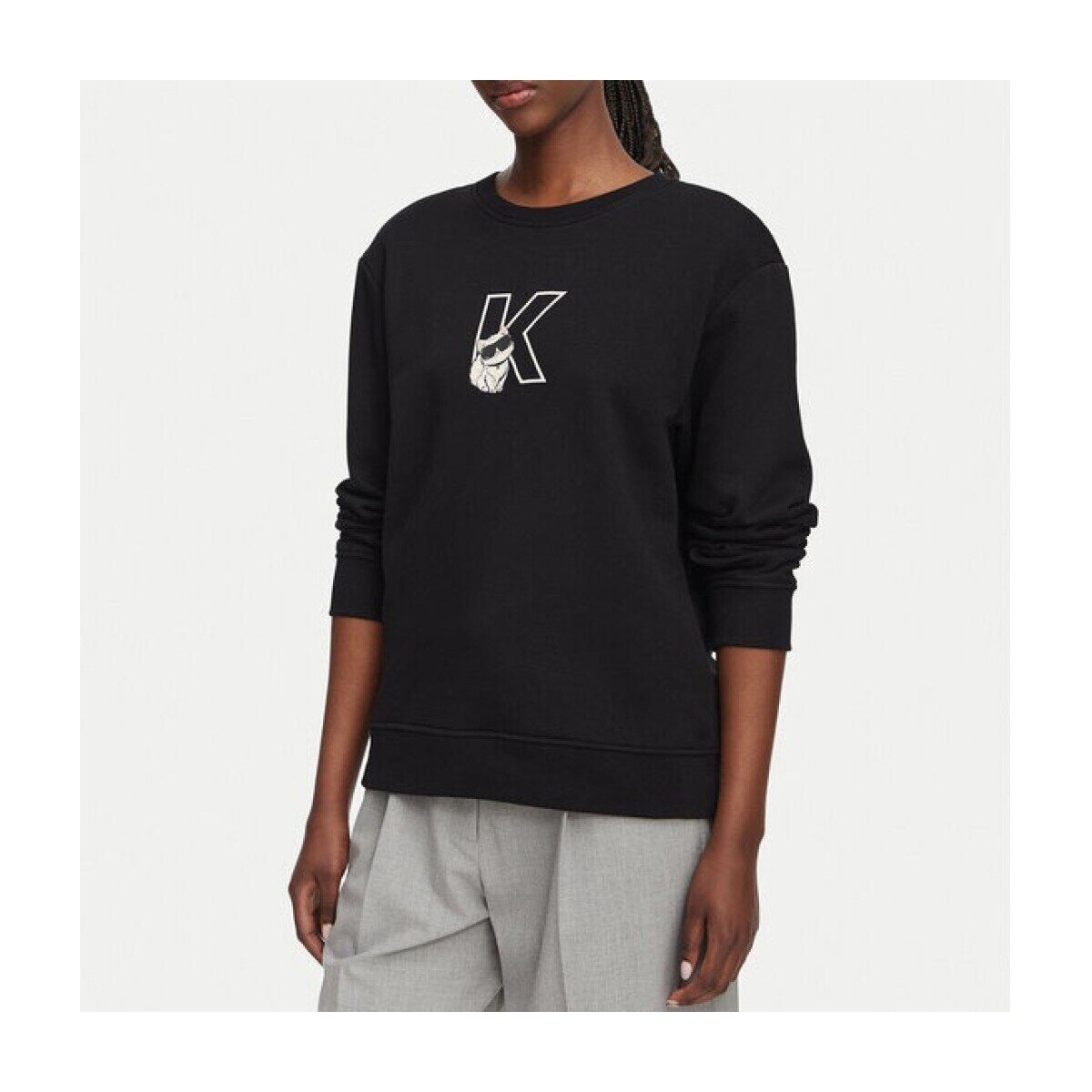 Karl Lagerfeld Îmbracaminte B3w20047 Ikon Choupette Sweatshirt