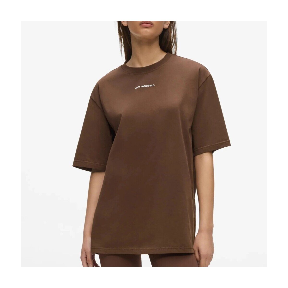 Karl Lagerfeld Îmbracaminte B3w44018 Essential Contrast Tee