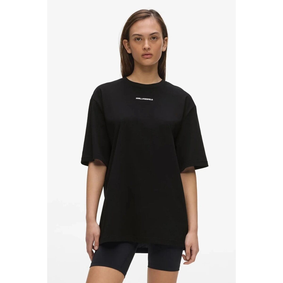 Karl Lagerfeld Îmbracaminte B3w44018 Essential Contrast Tee