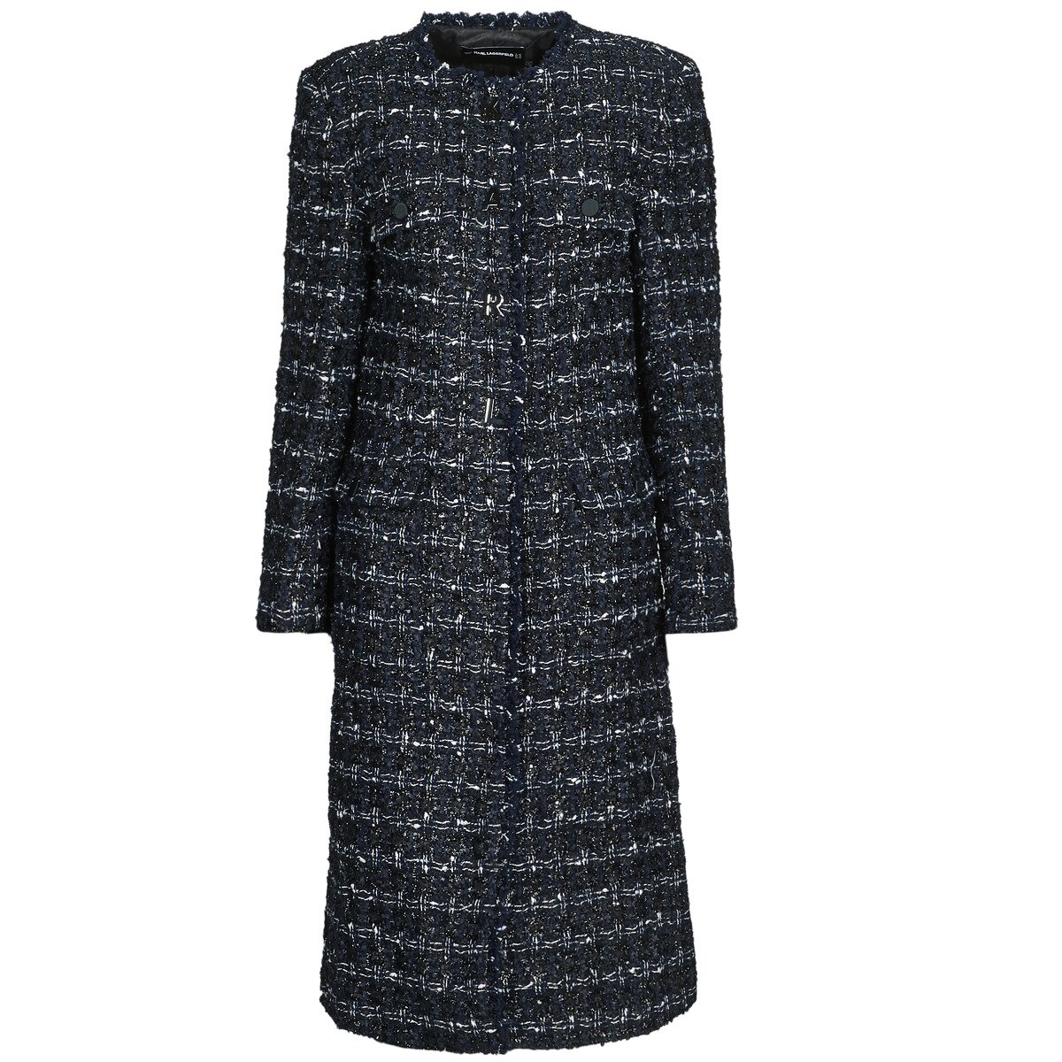 Karl Lagerfeld Îmbracaminte BOUCLE LONG JACKET