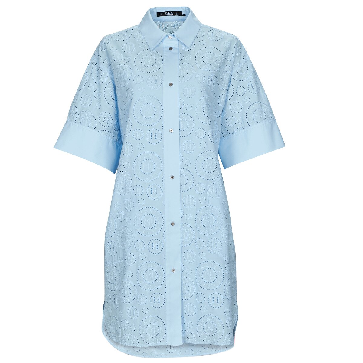 Karl Lagerfeld Îmbracaminte BRODERIE ANGLAISE SHIRTDRESS