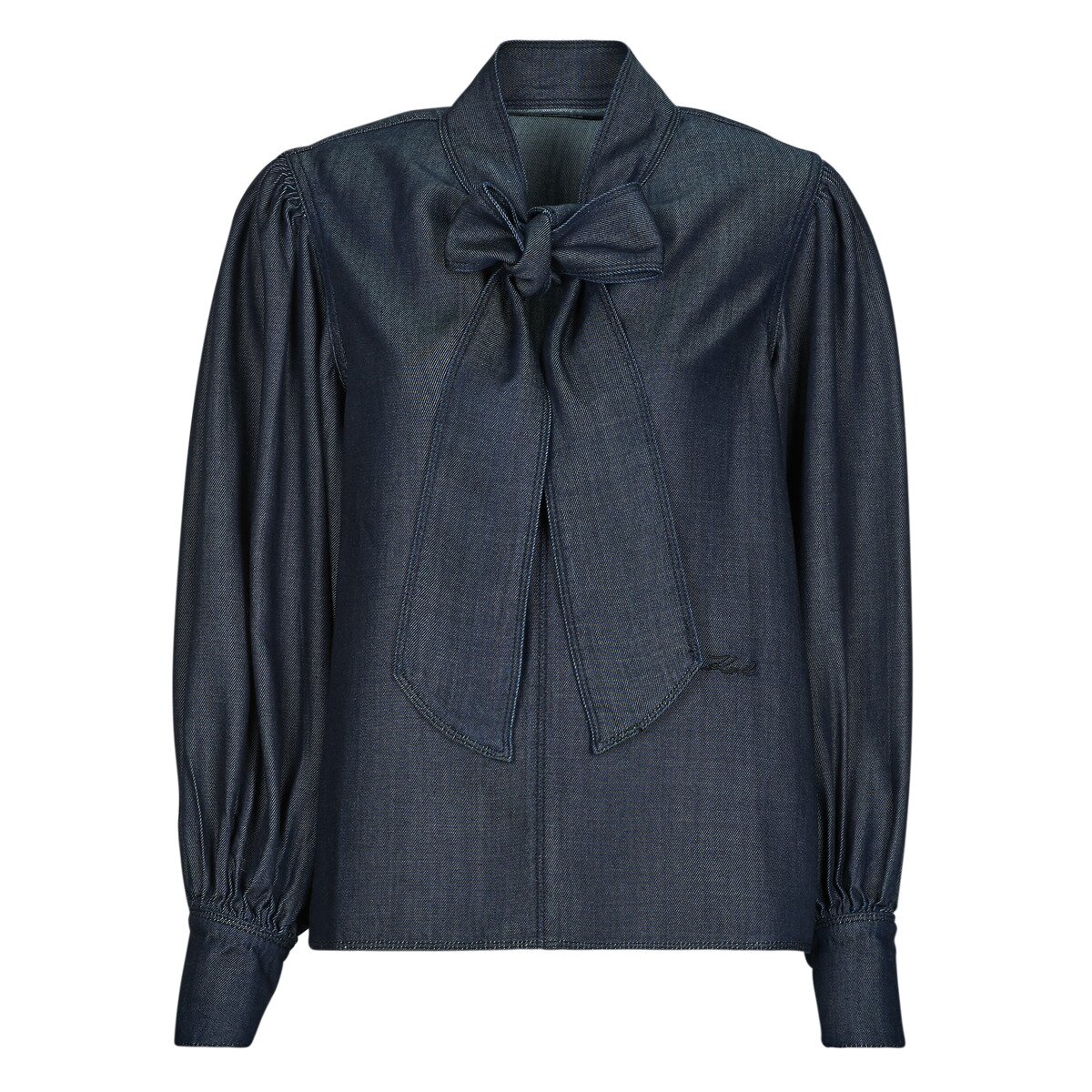 Karl Lagerfeld Îmbracaminte FLUID DENIM BLOUSE
