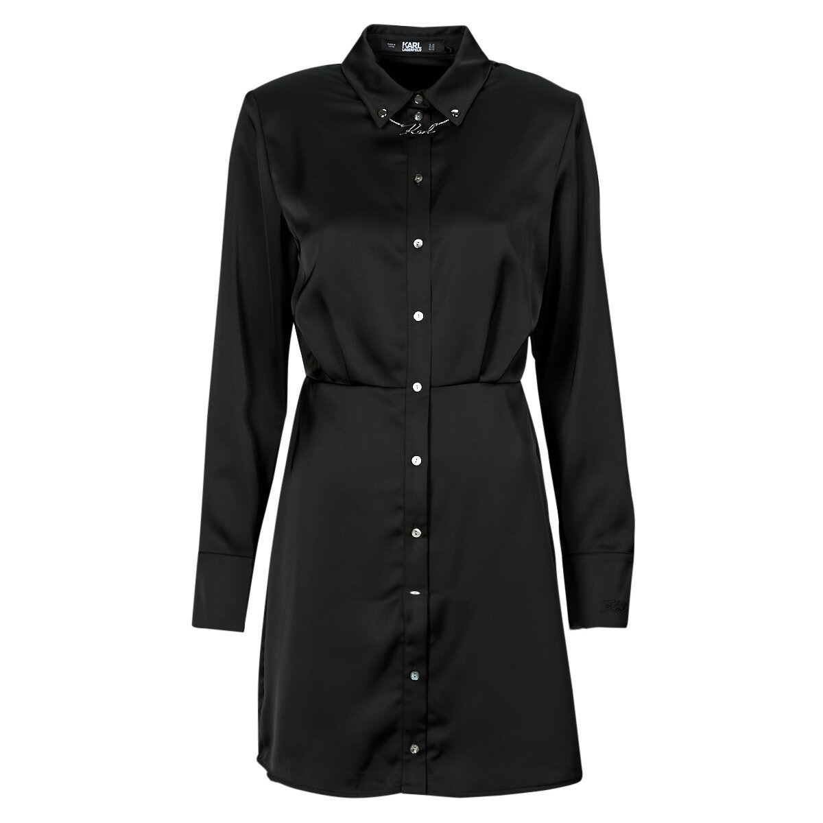 Karl Lagerfeld Îmbracaminte karl charm satin shirt dress