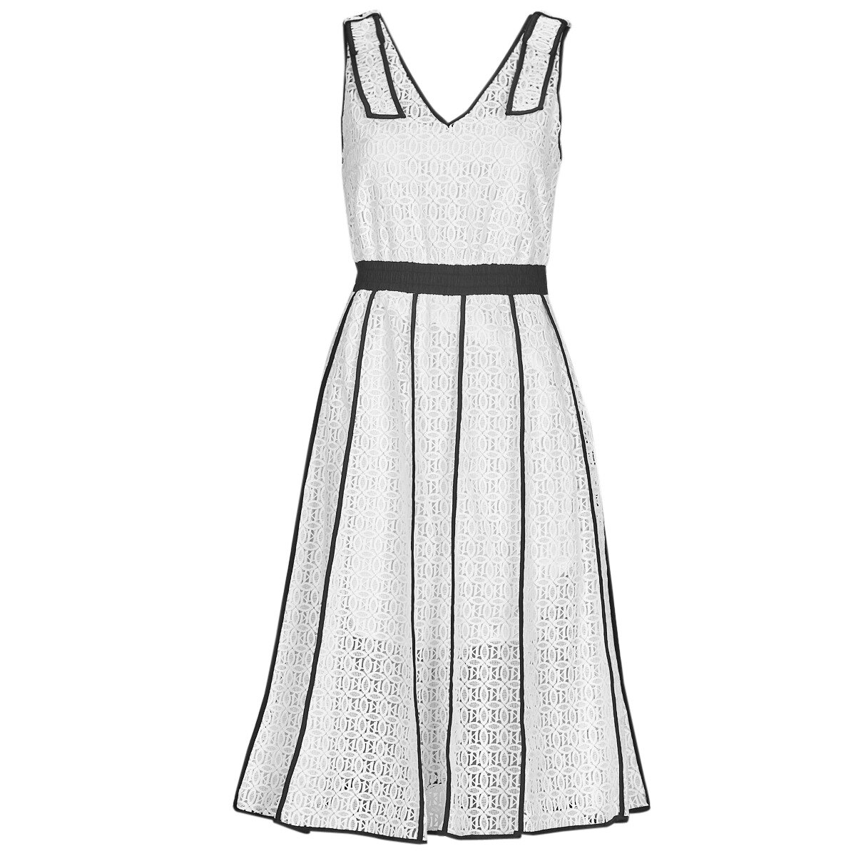 Karl Lagerfeld Îmbracaminte KL EMBROIDERED LACE DRESS