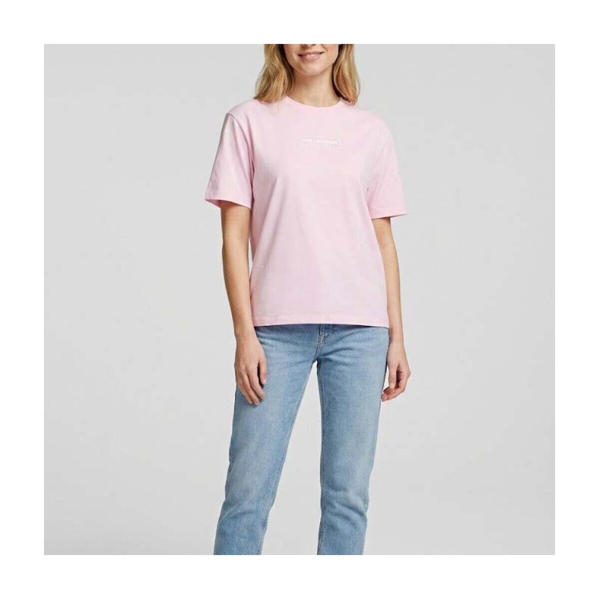 Karl Lagerfeld Îmbracaminte Klj Reg Outline Logo Tee