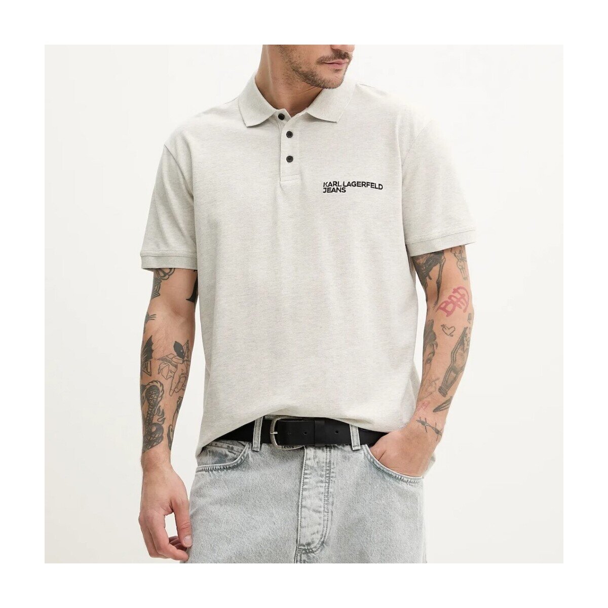 Karl Lagerfeld Îmbracaminte Klj Regular Pique Polo