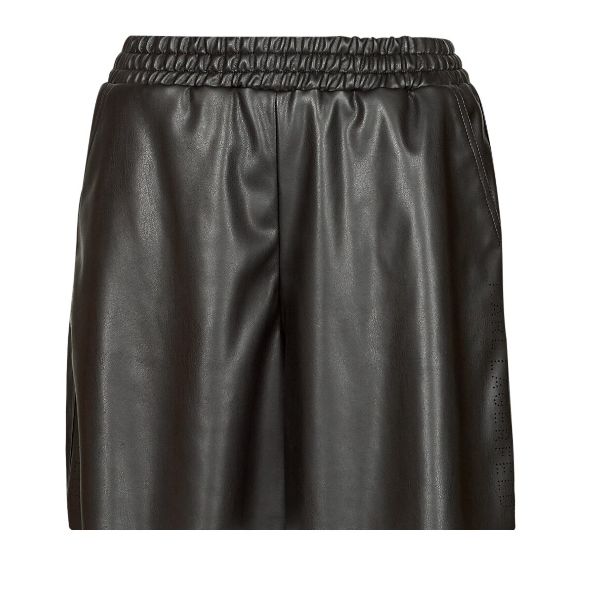 Karl Lagerfeld Îmbracaminte PERFORATED FAUX LEATHER SHORTS
