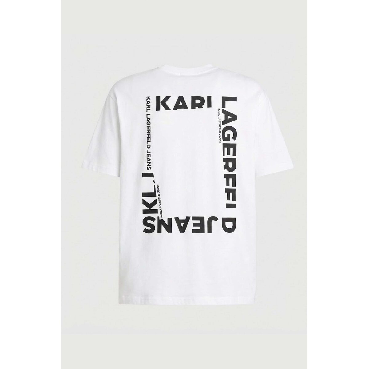 Karl Lagerfeld Îmbracaminte Reg Back Frame Tee