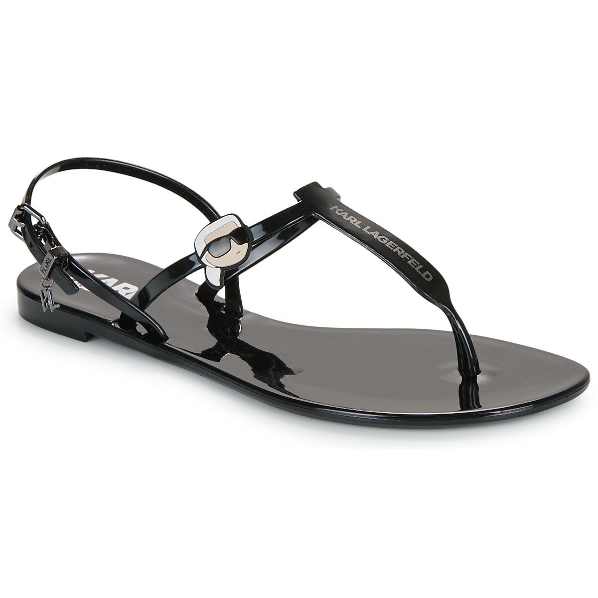 Karl Lagerfeld Pantofi JELLY KARL NFT SLING
