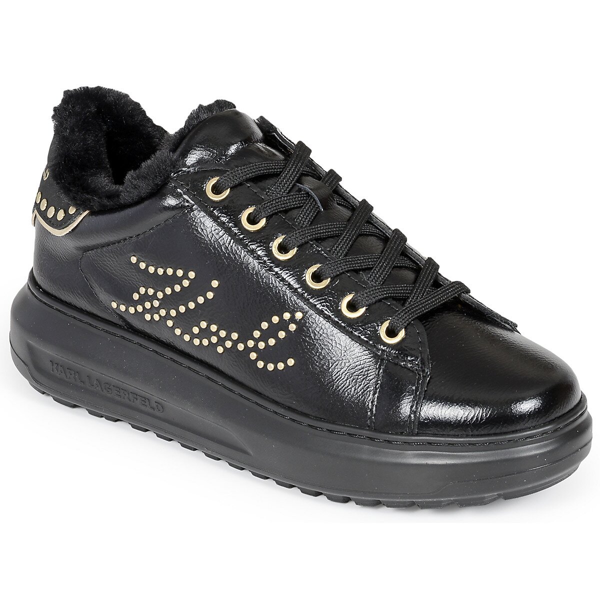 Karl Lagerfeld Pantofi KAPRI LUG Signia Studs Lo Lace